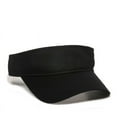 thumbnail image 1 of Outdoor Cap PCTV-100 Cotton Twill Visor-Black-Adult, 1 of 9