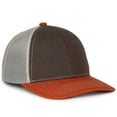 thumbnail image 1 of Outdoor Cap PDT20M Slight Pre-Curved Visor-Brown/Putty/Orange, 1 of 9