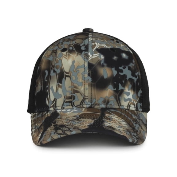 Kryptek Obskura Skyfall Camo Hunting Hat – Mid Profile Performance Cap with Mesh Back, Adjustable Hook-and-Loop, One Size
