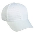 thumbnail image 1 of Outdoor Cap PFX-120 Stretchable Jersey Mesh-White-S/M, 1 of 8