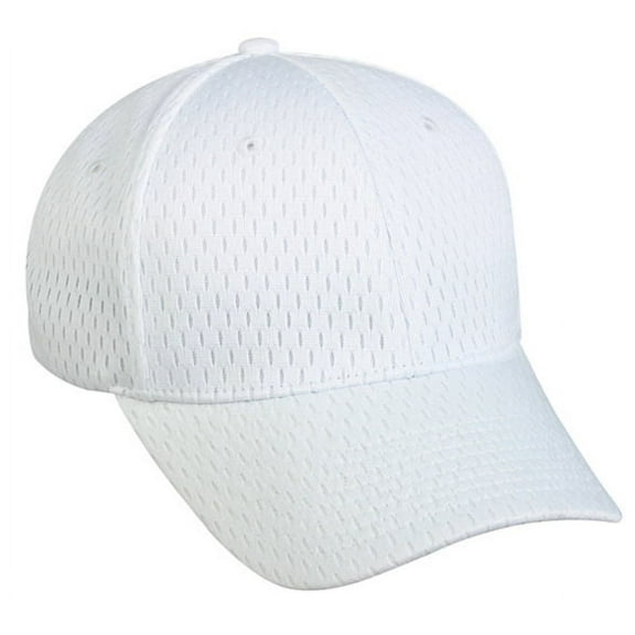 Outdoor Cap PFX-120 Stretchable Jersey Mesh-White-XS/S