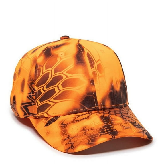 Outdoor Cap PFX-700 Camo Performance Proflex Cap-Kryptek Inferno -M/L