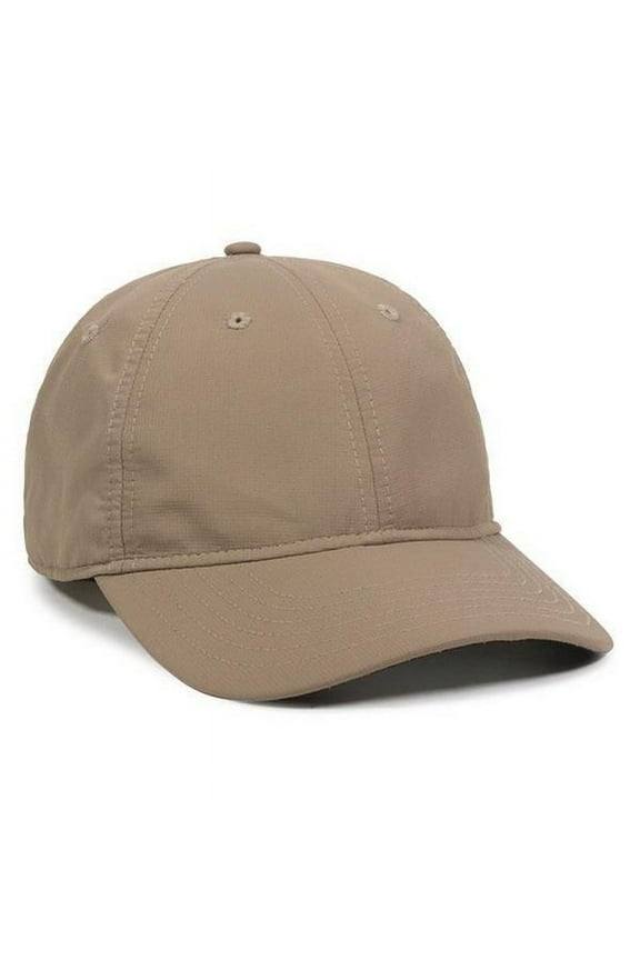 PN-100U Unstructured, Low Crown, Micro Hook/Loop Tape Closure-Khaki