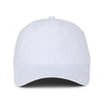 thumbnail image 1 of Outdoor Cap Ponytail Baseball Cap – Low Profile Unstructured Performance Hat, Adjustable Hook-and-Loop, One Size, White, 1 of 7