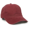 thumbnail image 1 of Outdoor Cap PWT-100LTH Heavy Decorative Stitch on Visor-Cardinal, 1 of 2