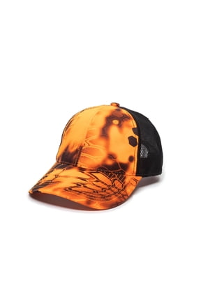 Kryptek Inferno Camo Hunting Hat – Low Profile Structured Baseball Cap, Moisture-Wicking, Adjustable Hook-and-Loop, One Size