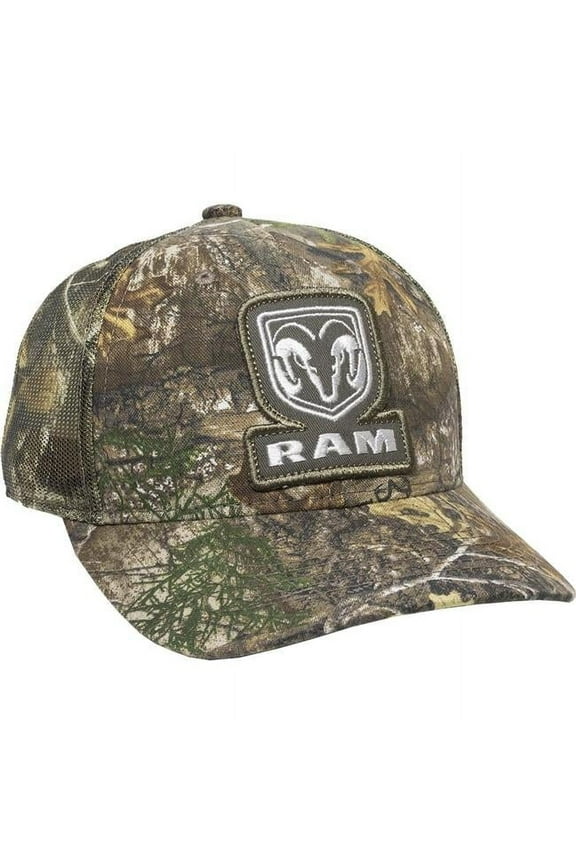 Dodge Ram Camo Cap Realtree Edge