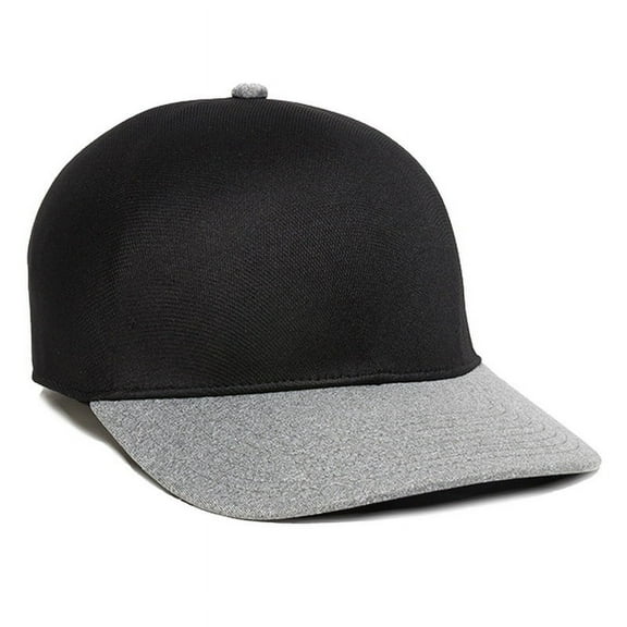 OC Sports REEVO Flexible Fitting Cap - Black Heathered Grey