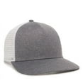 thumbnail image 1 of Outdoor Cap RGR-100M 5 Panel Heathered, Mesh Back Cap-Heathered Black/White, 1 of 8