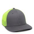 thumbnail image 1 of Outdoor Cap RGR-360M Plastic Sna-Charcoal/Neon Yellow, 1 of 8