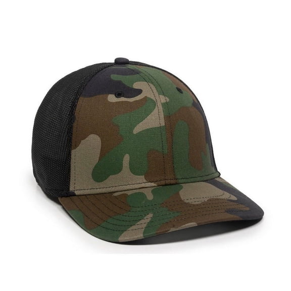 Outdoor Cap RGR-360M Plastic Sna-Generic Camo/Black