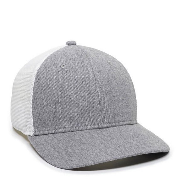 Outdoor Cap RGR-360M Plastic Sna-Heathered Gray/White