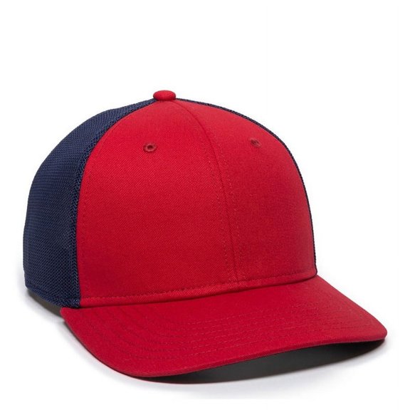 Outdoor Cap RGR-360M Plastic Sna-Red/Navy