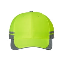Outdoor Cap - Reflective Cap - SAF201 - Safety Yellow - Size: Adjustable