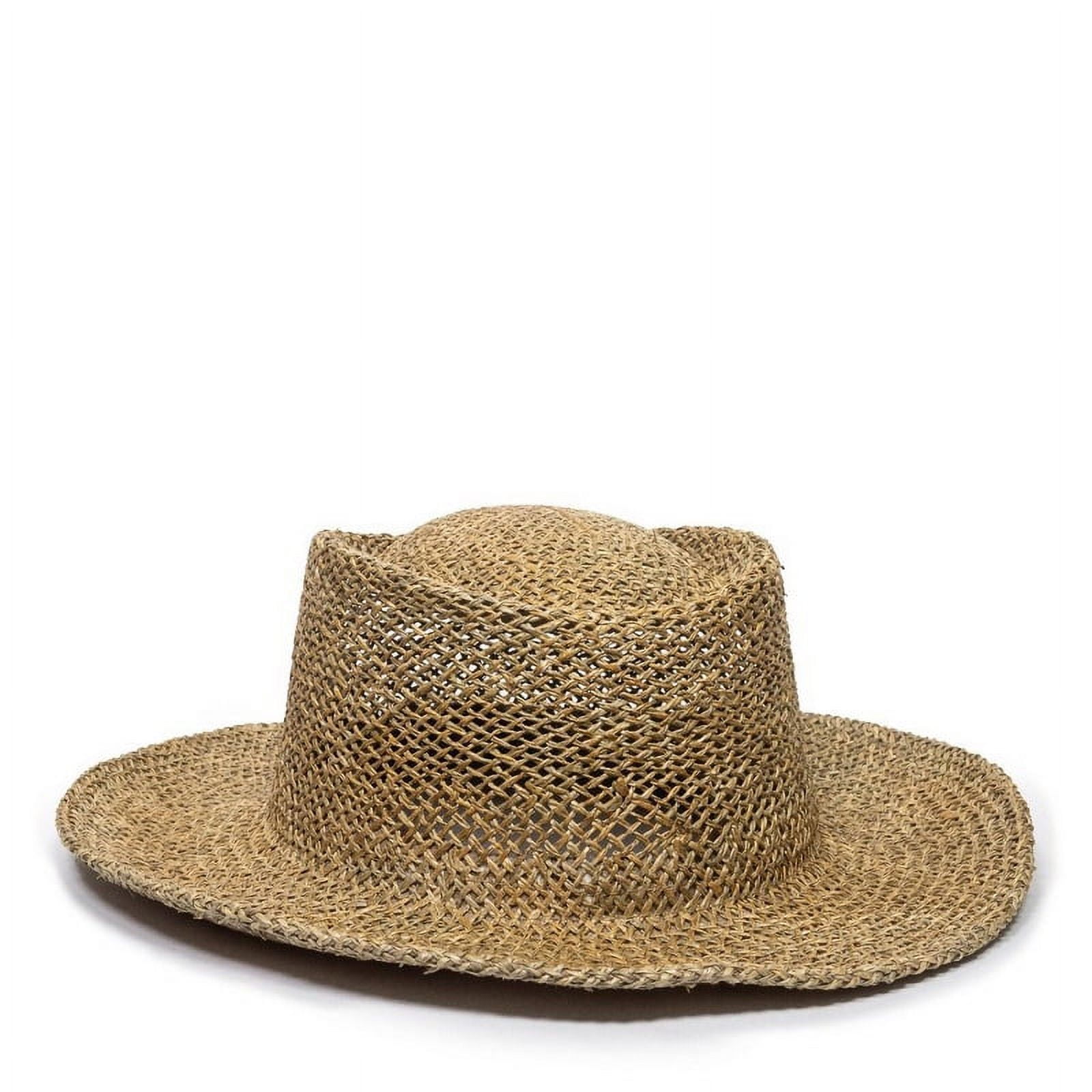 Outdoor Cap STW100 Gambler Straw HatNatural