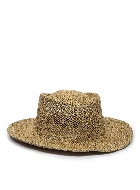 Straw Gambler Hat