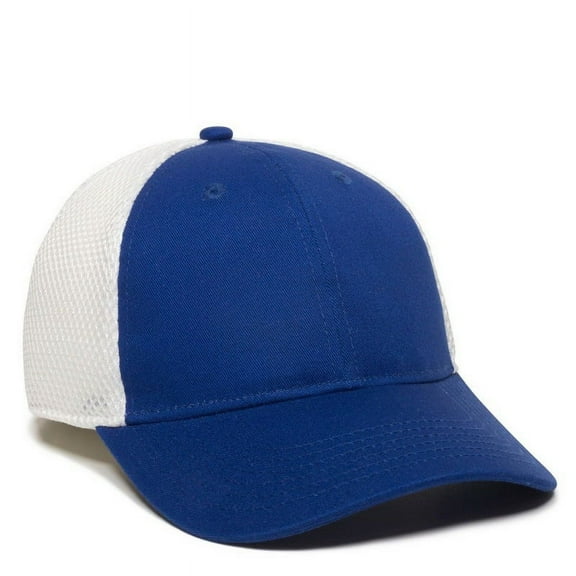 Outdoor Cap SWM-600 Cotton Twill/Sandwich Mesh-Royal/White