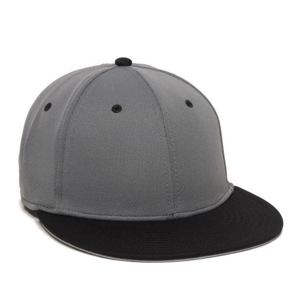 Outdoor Cap TGS1930X Polyester Bamboo Charcoal Proflex, Graphite/Black, M/L