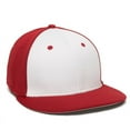 thumbnail image 1 of Outdoor Cap TGS1930X Polyester Bamboo Charcoal Proflex, White/Red/Red, S/M, 1 of 8