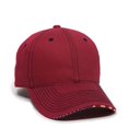 thumbnail image 1 of Outdoor Cap USA-800 Structured with Flag Sandwich-Cardinal, 1 of 8