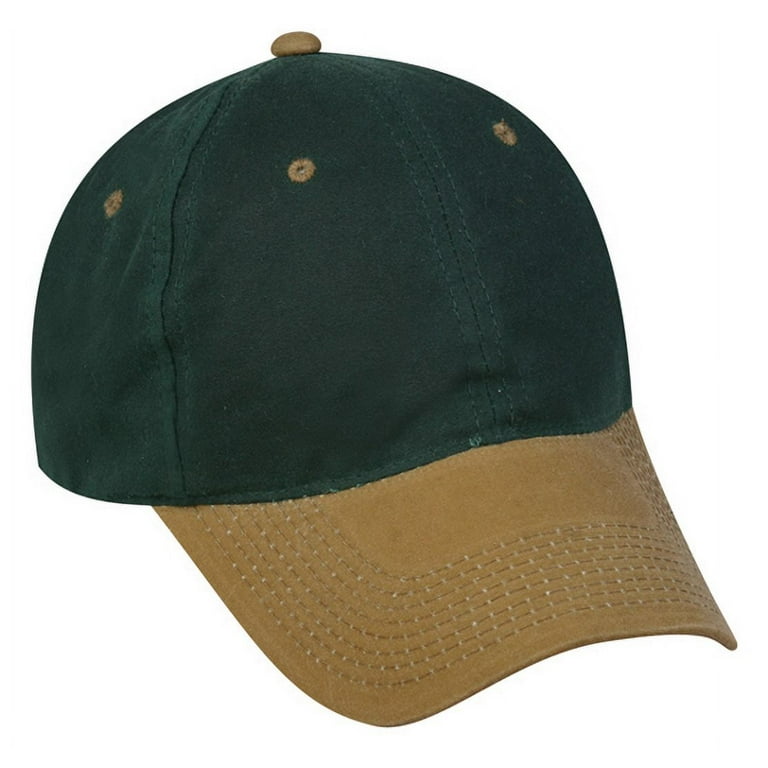 Outdoor Cap WAX606IS Water Resistant, Waxed Cotton Canvas-DARK