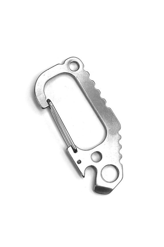 Outdoor Carabiner D-Ring Key Chain Clip Hook Mountaineering Climbing Buckle