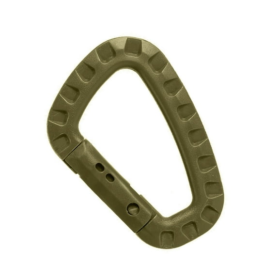 Outdoor Carabiner D Rings Spring Gear Clip Fast Carabiner Plastic Hook Backpacks Hangings Buckle
