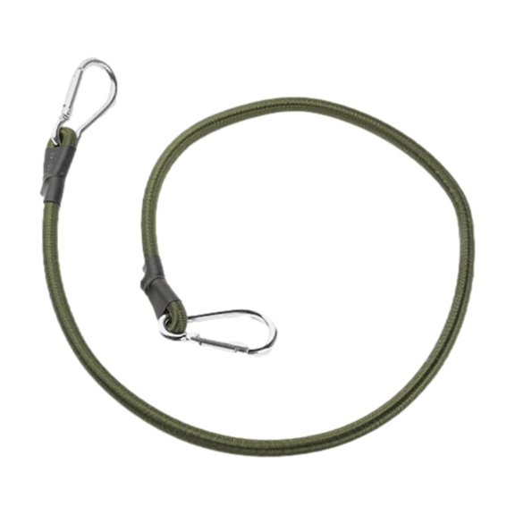 Outdoor Carabiner Elastic Rope, Heavy Duty Elastic Tie Downs Straps, Elastic Rope Outdoor Stretch Cords for Outdoor, Caravan, Camping, Luggage, Bike Rack