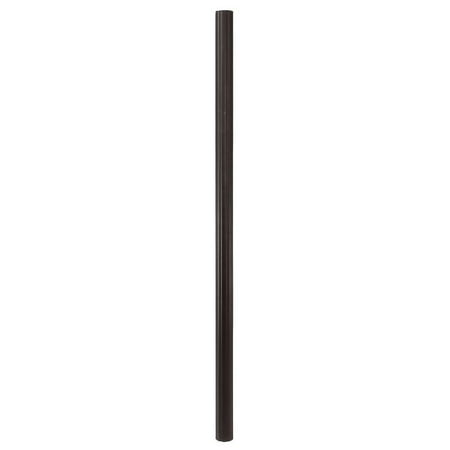 Outdoor Cast Aluminum Fluted Post 3 inches Wide By 84 inches High-Bronze Finish Bailey Street Home 218-Bel-732640