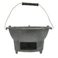 Outdoor Cast Iron Charcoal Stove Portable BBQ Grill Camping Barbecue