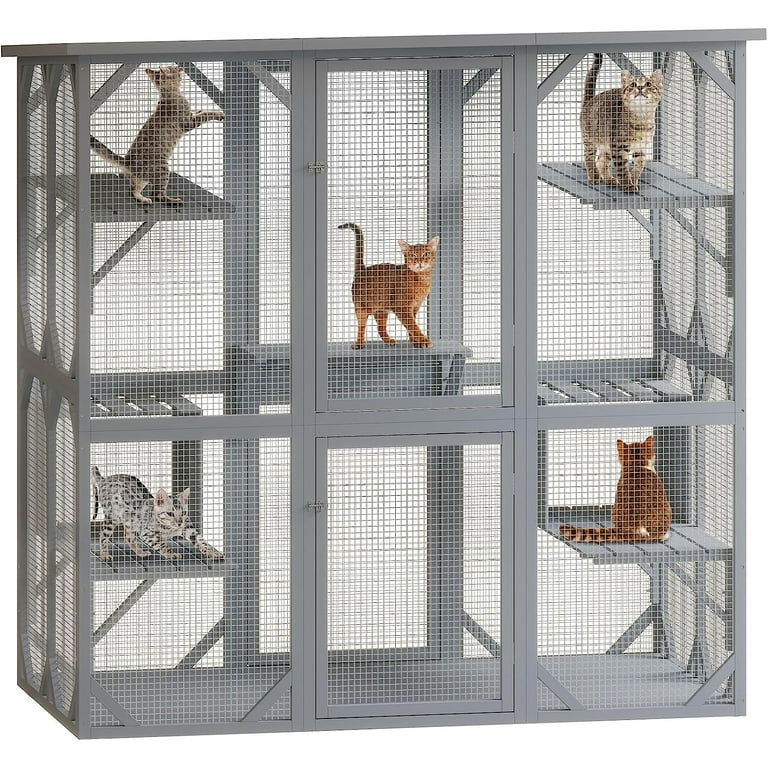 Cat big cheap cage