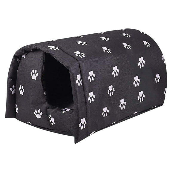 Outdoor Cat House,Cat Houses for Outdoor Cats,Feral Cat House Outdoor,Stray Warm Cats Shelter Weatherproof Outside Cat House Indoor Foldable,Outdoor Cat House for Winter,Winter Outdoor(XL)