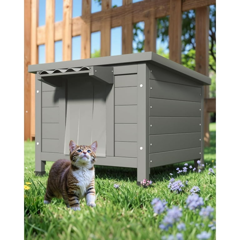 Insulated cat house for multiple cats hotsell