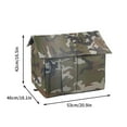 thumbnail image 1 of Outdoor Cat House under $5! CQCYD Outdoor Winter Cat House, Stray Animal Shelter, Foldable Pet Bed, Weatherproof Dog House, Outdoor Pet Shelter, 1 of 2