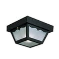 thumbnail image 1 of Outdoor Ceiling Mount Light, 10.5 x 5.5 in. Black Polypropylene Finish, 1 of 1