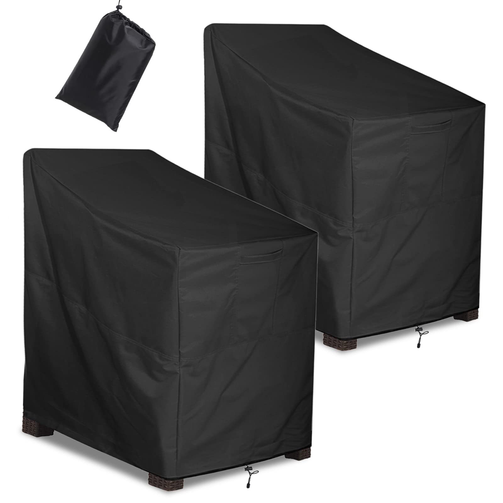Outdoor Chair Covers 2 AIF4 Pack, ALSTER Patio Chair Covers, Durable