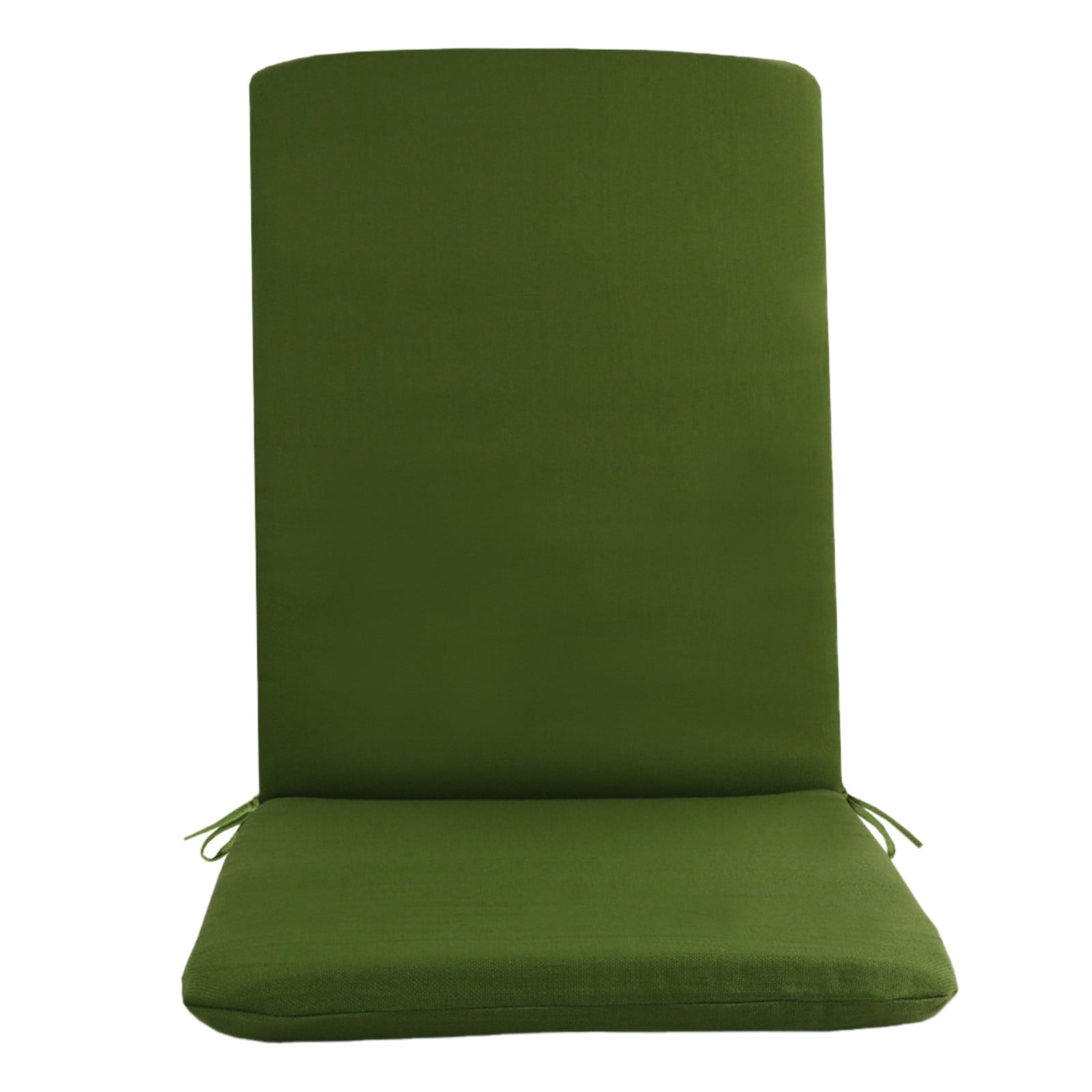 Outdoor Chair Cushion 18x19 in, Weatherproof Waterproof Patio Seat Cushion with Ties, Fade Resistant Outdoor Furniture Cushion for Dining Chairs, Rocking Chairs, and Deep Seats