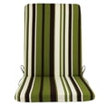 thumbnail image 1 of Outdoor Chair Cushion 18x19 in, Weatherproof Waterproof Patio Seat Cushion with Ties, Fade Resistant Outdoor Furniture Cushion for Dining Chairs, Rocking Chairs, and Deep Seats, 1 of 5