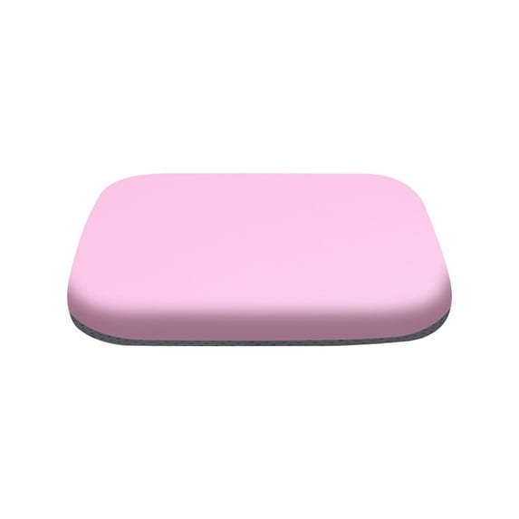 Outdoor Chair Cushions 15.75x15.75 inch, Foam U-Shaped Patio Seat Cushions, All Weather Garden Chair Pads for Patio Yard Furniture, Pink