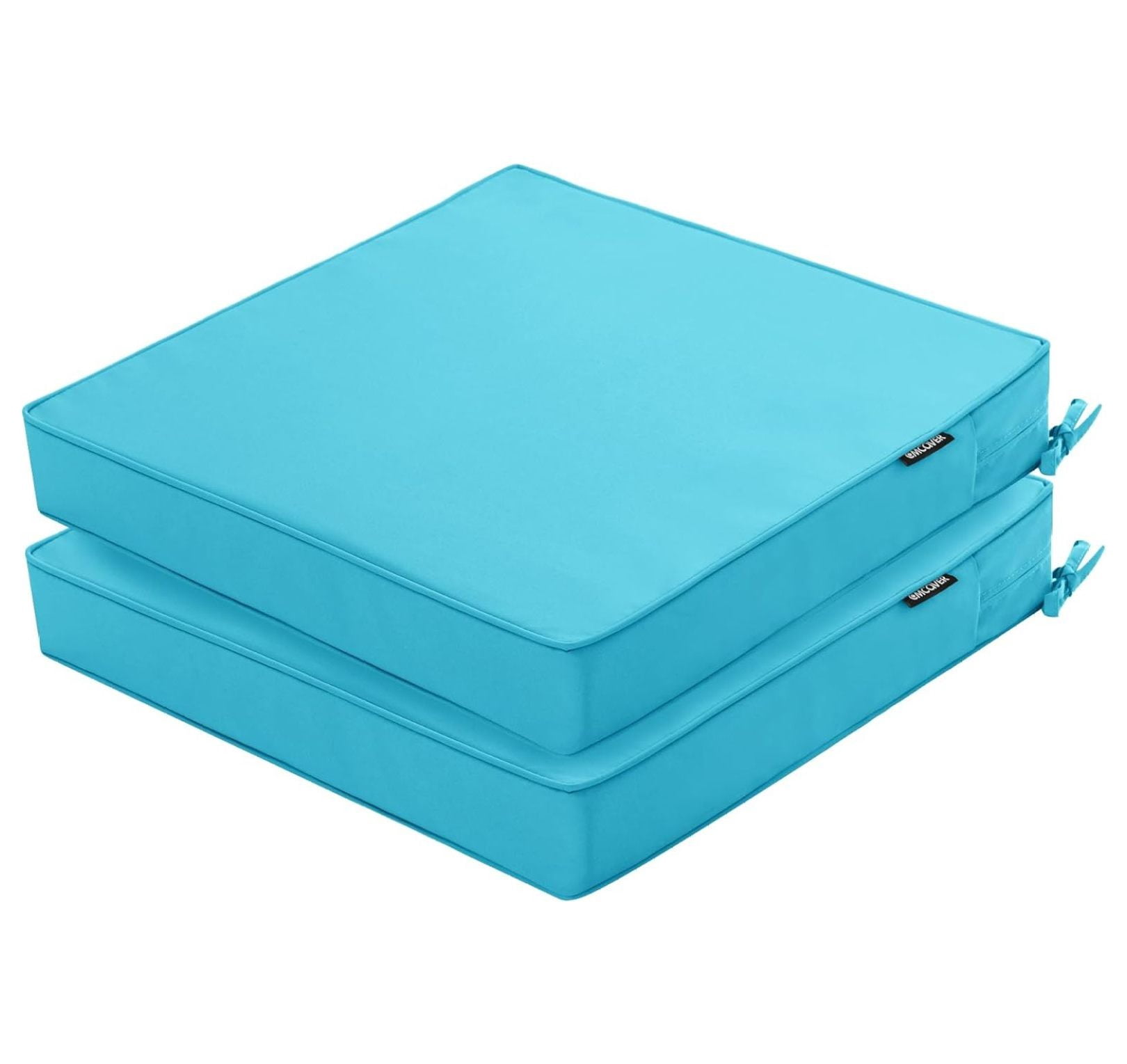 Outdoor Chair Cushions 24 x 24 Inch Waterproof Patio Chair Cushions