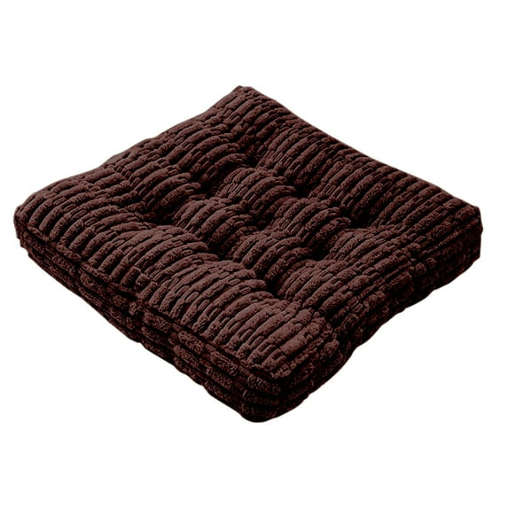 Outdoor Chair Cushions Corduroy Fats Strip Cushion Fall and Winter Cushion Office Chair Cushion Student Cushion Fart Cushion Tatami Cushion