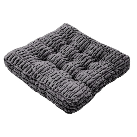 Corduroy office Chair Cushion Fats Strip Cushion Fall and Winter Cushion Student Cushion Fart Cushion Tatami Cushion Furniture Accessory Fats Strip Cushion Fall and Winter Cushion