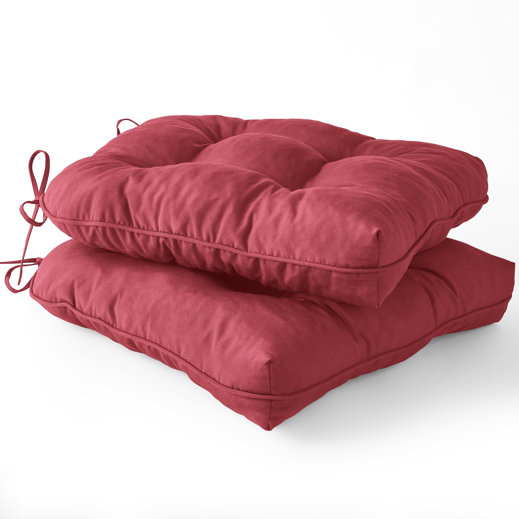 Red chair cushions hotsell