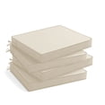 thumbnail image 1 of Outdoor Chair Cushions Set of 4, Waterproof & Fade Resistant Seat Cushion for Patio Furniture - 18.5 x 16 x 2 Inch Chair Pads with Ties and Hidden Zipper, Beige, 1 of 9