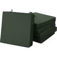 thumbnail image 1 of Ottowood Outdoor Chair Cushions Set of 6, Olive Green, 18.5" x 16" - Waterproof Fade Resistant Linen Patio Furniture Seat Pads with Non-Slip Bottom & Removable Cover, 1 of 7