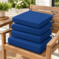 Outdoor Chair Cushions Set Of 4 18.5 X 16 Inch Patio Forniture Water ...