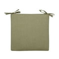 thumbnail image 1 of Outdoor Chair Cushions for Living Room and Dining Room - 16 Inch Square Cotton Seat Cushion with Foam for Floor and Chairs, 1 of 6