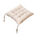 thumbnail image 1 of Outdoor Chair Seat Cushion 13.8‘’X13.8‘’, Soft Chair Pads with Ties for Patio Sofa, Square Thickened Seat Cushion, 1 of 3