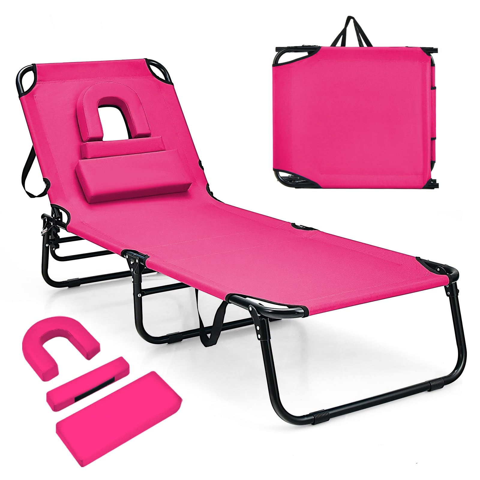 Lounge Chair Face Hole