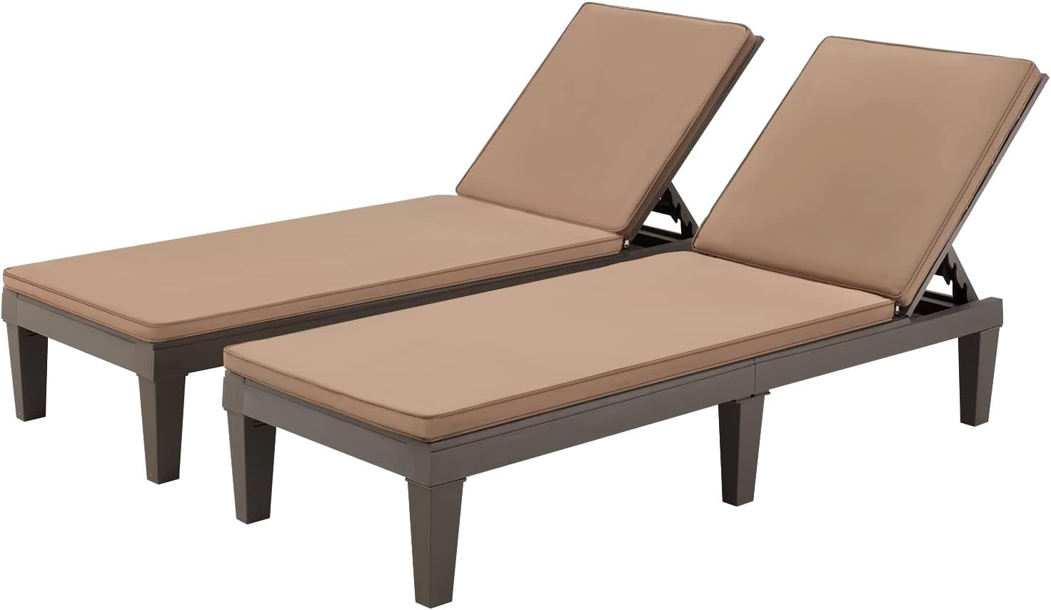 Beautiful view of Textured Balcony Chaise Lounges